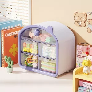 Máy Tính Để Bàn Hộp Bảo Quản Trang Điểm Ngăn Kéo Loại Kệ Văn Phòng Vị Trí Làm Việc Thần Nhỏ Đồ Lặt Vặt Ngăn Văn Phòng Phẩm 0414