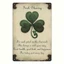 CIFbuy Vintage Ireland Phước Lành Mộc Mạc Kim Loại Treo Tường Nghệ Thuật Trang Trí, Dấu Hiệu Trích Dẫn Truyền Cảm Hứng Cho Sân Nhà