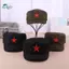 Mũ quân đội nam nữ màu trơn, phù hợp lái xe và chơi golf, thiết kế ngôi sao đỏ pentagram - Springevenstar