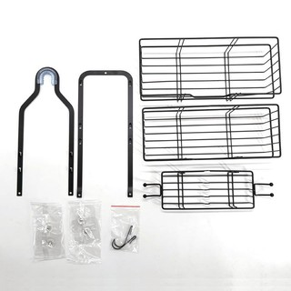 Người tổ chức phòng tắm giữ giá lưu trữ không punch nhà vệ sinh giá lưu trữ đồ dùng vệ sinh 2 lớp với móc