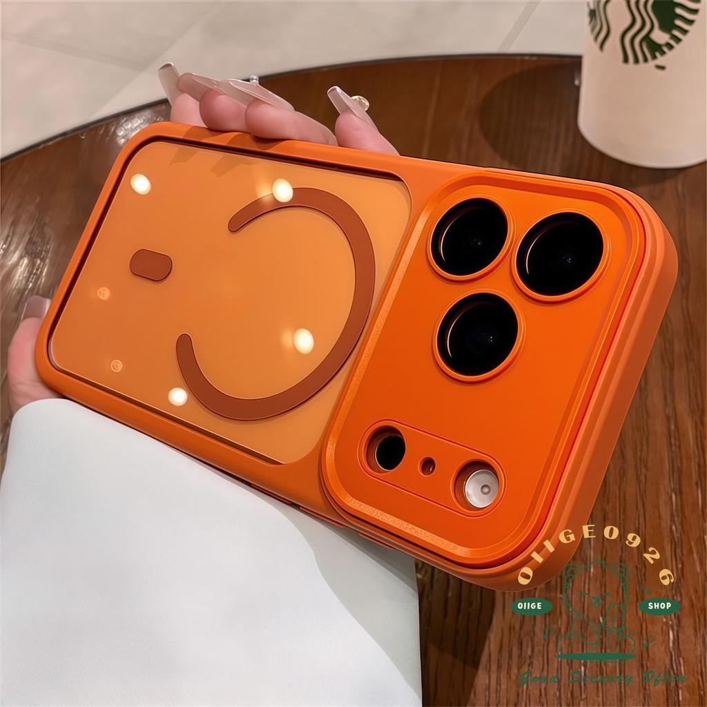 【 Ốp lưng iPhone17 】 Túi khí acrylic thu hút từ tính Vỏ điện thoại iphone17 Pro Max 16 15 14 13 12 cho vỏ iPhone Vỏ mềm silicon TPU chống sốc