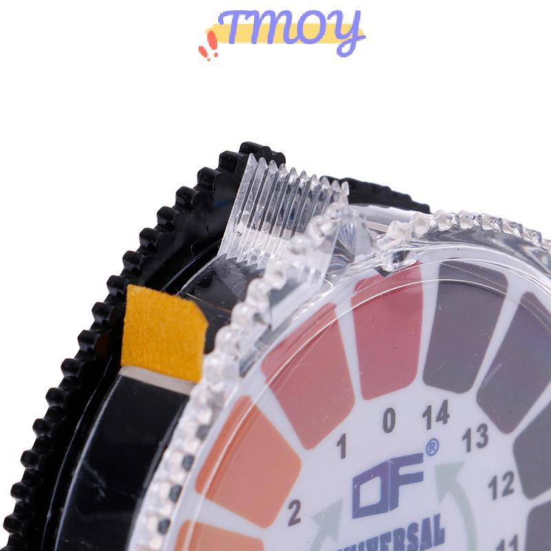 TMOY 1 Cuộn / 5m phòng thí nghiệm chỉ báo ph dải kiểm tra 0-14 giấy litmus axit kiềm TMOY