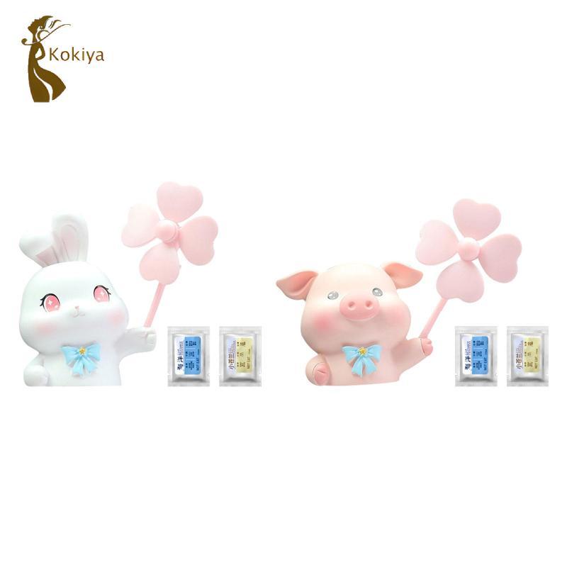 Bộ làm mới kẹp lỗ thông hơi ô tô, Bộ khuếch tán ô tô trang trí sáng tạo, Bộ khuếch tán lỗ thông hơi điều hòa với 2 đĩa