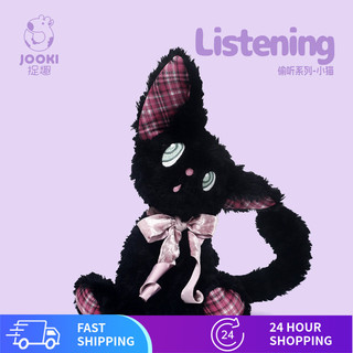 Vui Nhộn Nghe Mèo Con Đồ Chơi Sang Trọng Búp Bê Nhỏ Ragdoll Quà Tặng Sinh Nhật