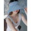 Mũ nữ organza keo màu ánh sáng, chống tia cực tím và nắng