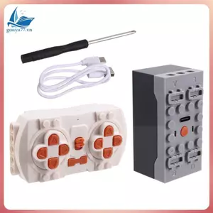 Bộ nguồn pin Lithium Bluetooth 2.4G Mô-đun ứng dụng Khối xây dựng DIY Gạch Bộ điều khiển từ xa Đồ chơi