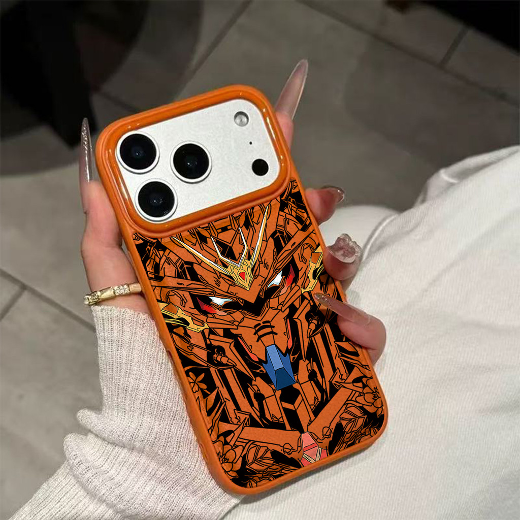Ốp lưng Mobile Suit Gundam Stylish Chống Sốc Da Gai Bảo Vệ Camera Cấp iPhone 17/16/15/14/13/12/11/X/XS Max Pro