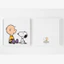 Sổ tay A6 chú chó Snoopy,sổ tay Hàn Quốc kẻ ngang 200 trang dành cho giới trẻ có lớp mika ở ngoài chống nước