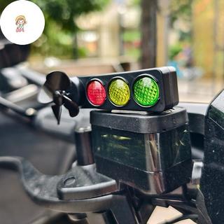 TWE Đèn Led Sáng Tạo Cho Xe Đạp Và Xe Máy, Hình Gió Đèn Cảnh Báo Giao Thông, Quà Tặng Dễ Thương