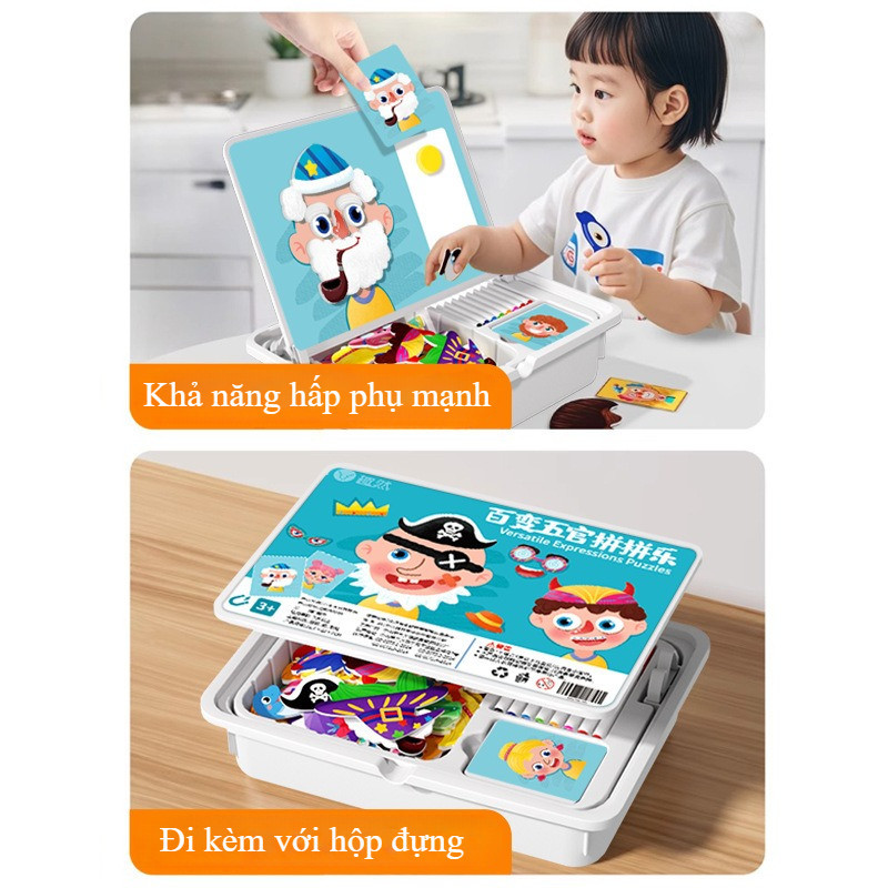 Ghép Hình Từ Tính,Nhiều Hình Chủ Đề Nhân Vật,Kích Thích Sự Sáng Tạo Và Tài Năng Nghệ Thuật Của Trẻ Em