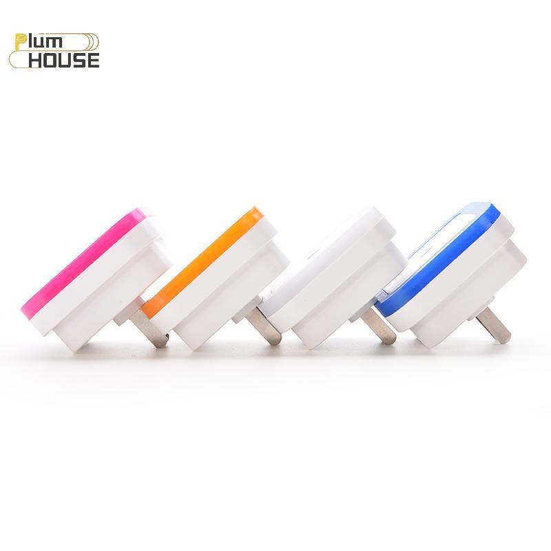 PlumHOUSE Đèn LED tự động Điều khiển cảm biến cảm ứng Phòng ngủ Đèn ngủ Đèn ngủ US Plug VN