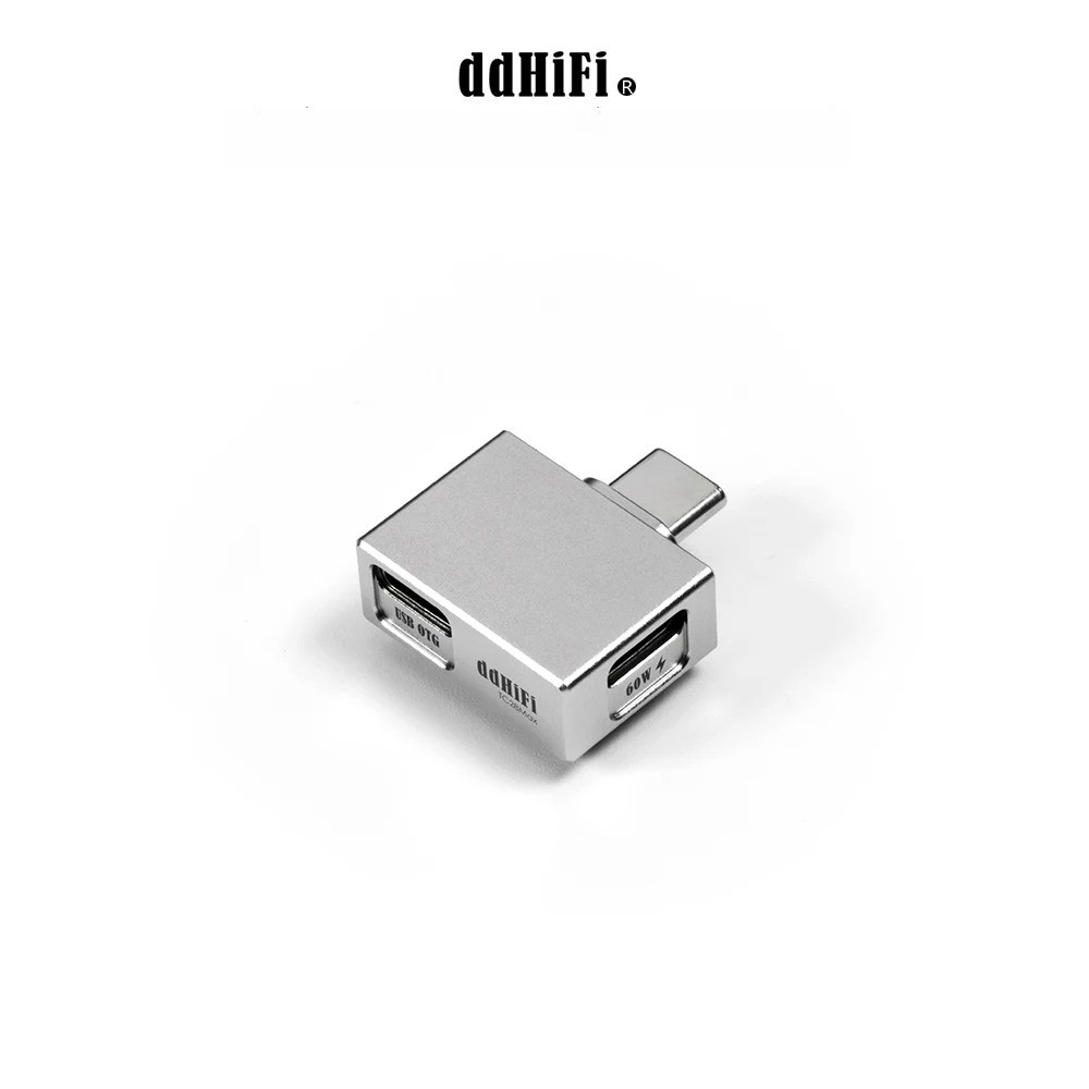 Bộ chuyển đổi USB-C DD ddHiFi TC28Max có sạc PD 60W, tương thích DAC / Amp độ phân giải Hi-Res, Nguồn điện hai chiều