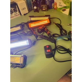 2 Thanh led loại mới có điều khiển nhiều chế độ màu phối theo ý thích trang trí xe ô tô, xe máy