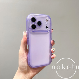 Thích hợp cho vỏ điện thoại Apple 17 / 16 Promax mới nâng cấp túi khí tròn iPhone 15pro chống rơi 14 trong suốt 13pro đơn giản bao gồm tất cả bìa cứng