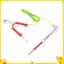 Đèn thử nghiệm 6-24V sáng tạo và thiết thực với đầu dò kép Kẹp cá sấu dây chống đông 47 Inch Máy kiểm tra mạch LED ô tô