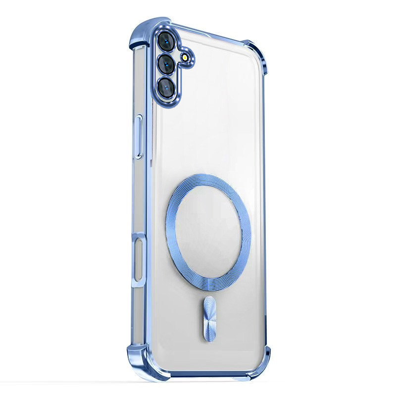 Ốp Điện Thoại 4G Cho Samsung Galaxy A06 A16 A26 A36 A56 A05 A05S A15 A25 A35 A55 5G, Chống Rơi Bốn Góc, Độ Trong Suốt Cao, Hút Từ Tính, Vỏ, Vỏ Tản Nhiệt