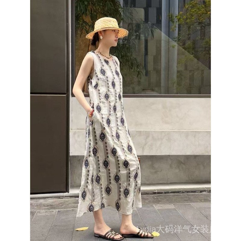 <![Giảm giá 10% trong thời gian có hạn] Spike 26 Plus Size - Quần áo nữ thời trang chất lượng cao, váy dài phong cách sang trọng, thiết kế độc đáo mùa hè