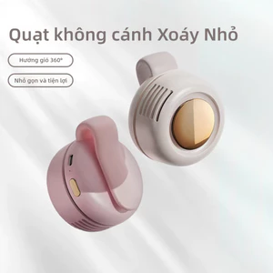 Quạt Nhỏ Bán Chạy Xuyên Biên Giới Nhỏ Cyclone Nhỏ Khóa Di Động Mini Eo-Hanging Di Động Không Lá Nhà Máy Cung Cấp Trực Tiếp Quạt Kẹp Cầm Tay