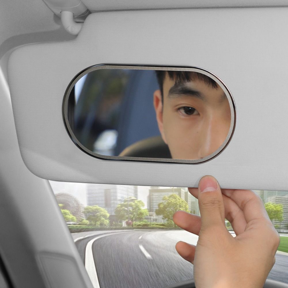 Gương che nắng nội thất ô tô JSJING tự dính thép không gỉ, HD đa năng, lắp dễ, kiểu dáng ô tô