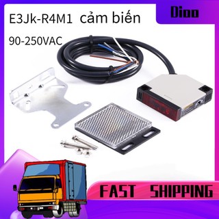 Công tắc cảm biến quang điện Ac 90-250v 3a E3Jk-R4M1