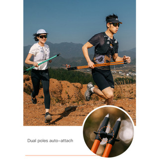 Cặp Gậy Chạy Trail AONIJIE E4218 Full Carbon Trekking Pole có thể gấp lại,trọng lượng siêu nhẹ