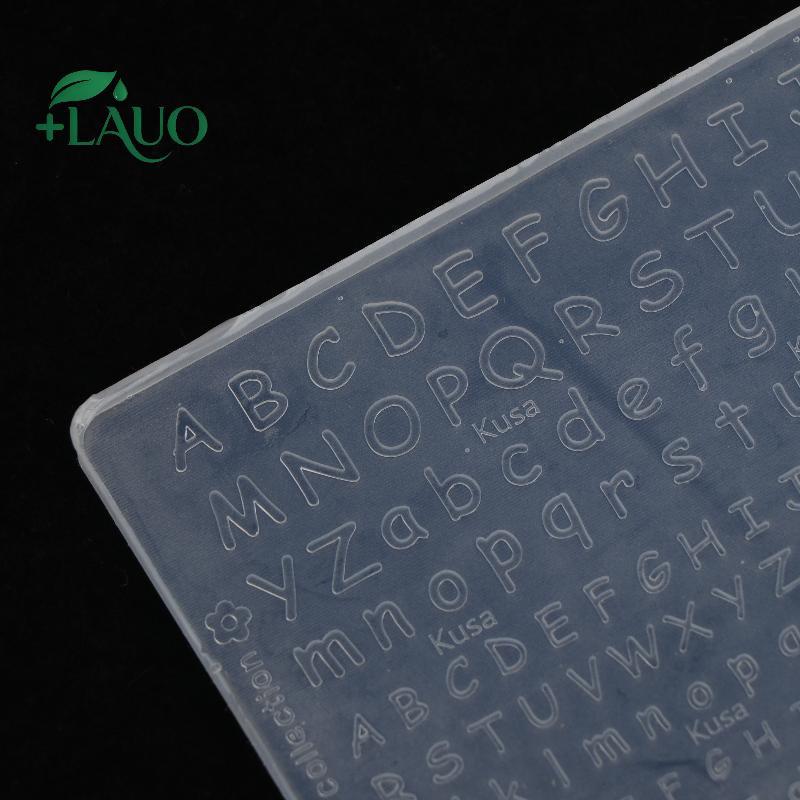 Springevenstar Silicon Trong Suốt Móng Tay Nghệ Thuật Khuôn Sáng Tạo DIY Thiết Kế Bảng Chữ Cái Họa Tiết Đa Năng Móng Tay Nghệ Thuật Dụng Cụ Dành Cho Chuyên Nghiệp & Gia Đình Sử Dụng Springevenstar