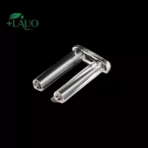 Phích cắm cao su đôi cho kính không khung - 100 cái/bộ màu xanh - Phụ kiện dự phòng