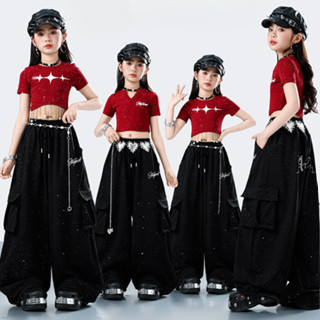 Đồ nhảy hiện đại cho bé gái Bộ tập nhảy cho Quần hiphop bé trai Bộ tập nhảy cho Croptop Đồ nhảy hiphop Đồ tập nhảy cho bé Đồ cảnh sác cho Đồ cá tính cho bé gái Quần áo hiphop