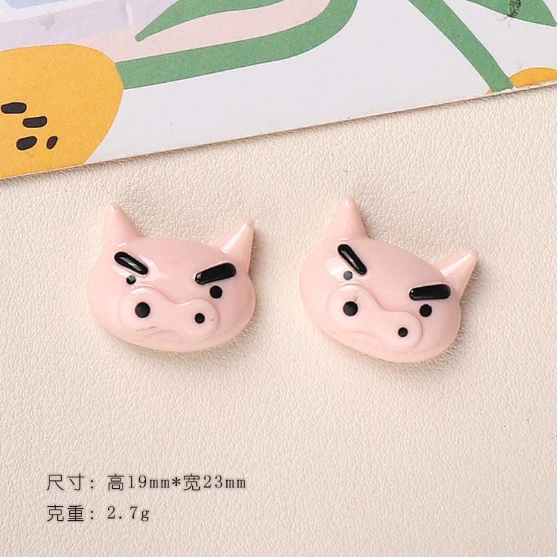 Set charm đầu Shin cậu bé bút chì mini cute- Set gắn dép siêu hot hit trend new 2026