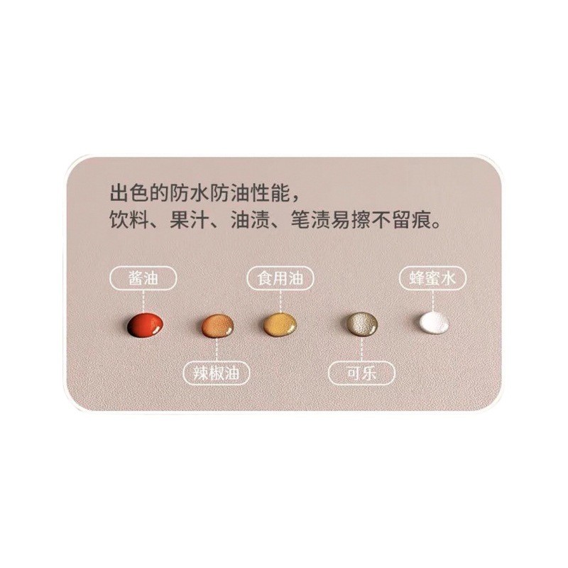 Thảm Trải Bàn Làm Việc Chống nước miếng lót chuột cỡ lớn dễ thương da hai mặt 1.5mm chống ồn ký túc xá học sinh sanrio 35x80cm