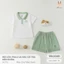 BỘ CỘC TAY POLO DA CÁ CỔ BẺ KÉO KHÓA [ SIÊU MỀM, MÁT, MỊN CO DÃN VÀ THẤM HÚT TỐT] SZ CHO BÉ TỪ 6/9M - 4Y (HCT12)