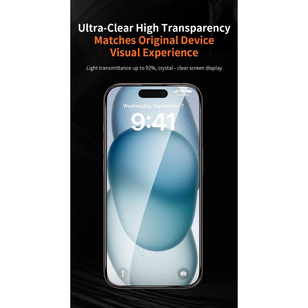 [Chính Hãng] Kính Cường Lực Hoda 3D Trong Suốt Curved Cho iPhone 14 - 17 Pro Max - Tự Lấy Bụi, Kèm Khung Dán Tái Sử Dụng