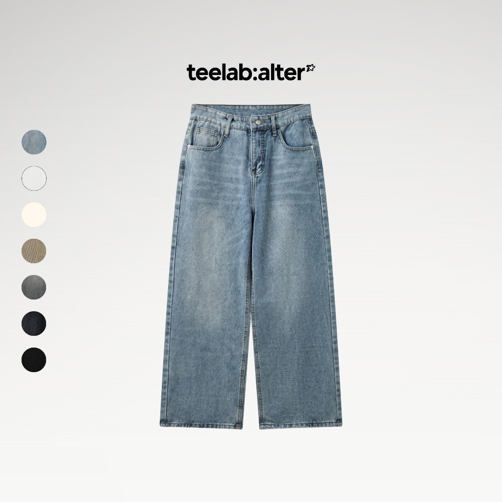 Quần Jeans Form Rộng Teelab Alter Denim Pants PS116 | BigBuy360 - bigbuy360.vn
