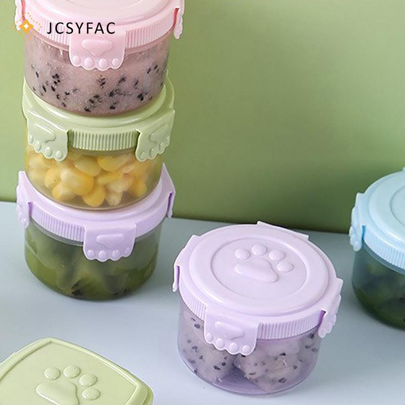JCSYFAC 1 Chiếc Mini Nước Sốt Chai Gia Vị Hộp Salad Hộp Đựng Cho Thịt Nướng Ngoài Trời Bento Hộp Cơm Trưa Phụ Kiện Mới