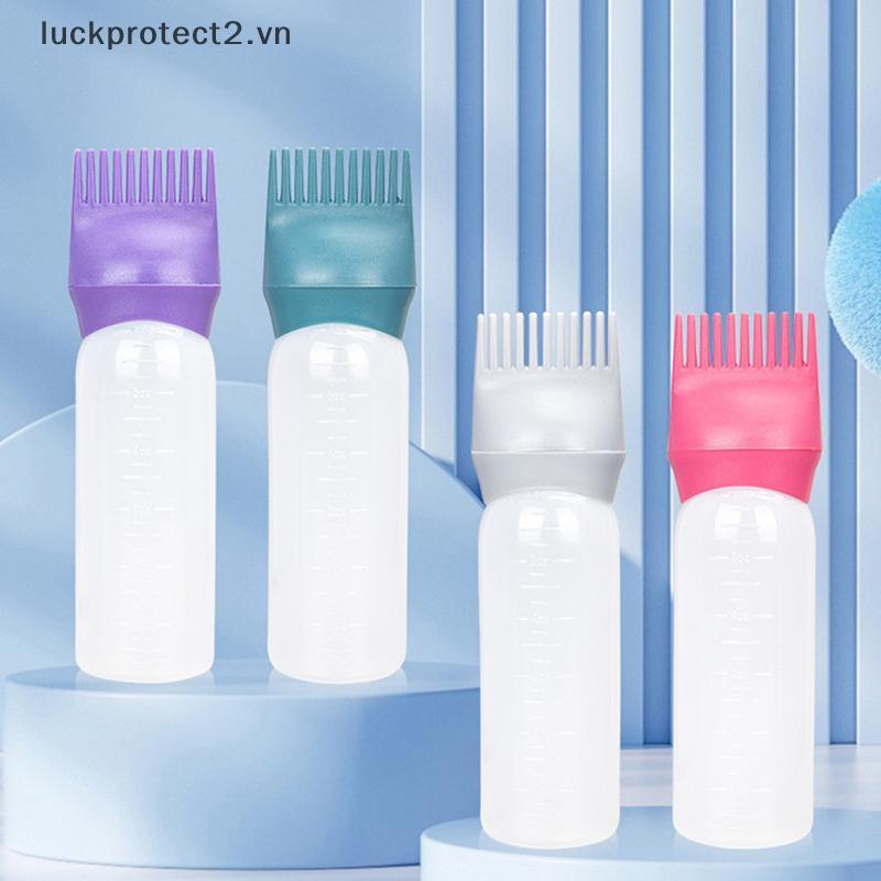 # luckpro # 120ML Dụng cụ nhuộm tóc Bàn chải Chai nhuộm dầu Chai dầu gội Oilb Thuốc nhuộm tóc Dụng cụ tạo kiểu tóc.