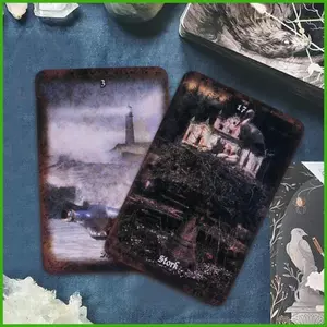 Thẻ Tarot Cho Người Mới Bắt Đầu Gothic Tarot Bói Toán Số Phận Thẻ Cho Gia Đình Đêm Kỳ Nghỉ Tập Hợp Lễ Hội Sự Kiện wipqsvn