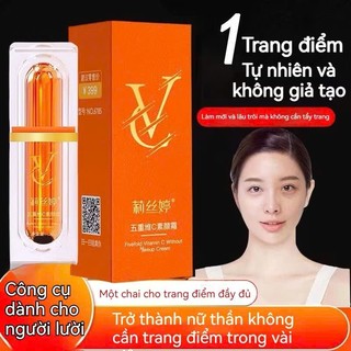 Kem Lười VC Cao Cấp Che Khuyết Điểm Kiêm Chống Nắng - Nâng Tone Kiềm Dầu - Cấp Ẩm, Sáng Da, Độ Che Phủ Cao