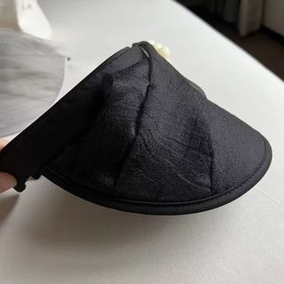 [Sản phẩm phúc lợi] Mũ chống nắng ren Organza giải trí ngoài trời mùa hè Prince Wen Cùng phong cách Mũ chống nắng phù hợp