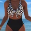 Da Báo In Bikini Bộ Đồ Bơi Gợi Cảm Nữ Một Mảnh Đồ Bơi