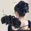 KvJJL-T Thời Trang Tuyn Nơ Lớn - Đám Mây Chụp Kẹp Thanhs Lịch Retro Cho Nam Giới