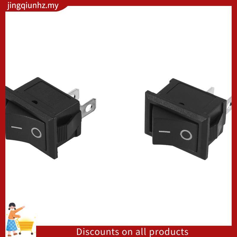 2 Chiếc Ô Tô Tự Động AC 6A / 250V 10A / 125V 2 Pin 2 Vị Trí BẬT / TẮT Rocker Switch KCD1