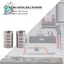 10 chiếc Vòng bi xuyên tâm bằng kim loại kín bằng kim loại thu nhỏ, MR126 ZZ 6 X 12 X 4MM