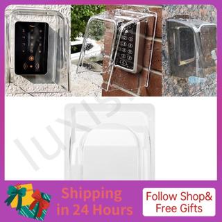 Iuxishop Tấm che mưa chuông cửa bằng nhựa trong suốt Thiết thực và bền bỉ cho máy chấm công