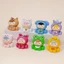 Bộ Hộp Mù Hình Mini Hình Thú Dễ Thương Cho Bé - 3cm Kawaii Nhựa Nhựa Linh Vật Để Bàn Trang Trí Ô Tô Phụ Kiện Thủ Công DIY 8 Thiết Kế Trọn Bộ