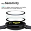 10 Chiếc Kính Cường Lực Cho Samsung Galaxy Watch 8 7 6 5 4 3 Active 2 Ultra Classic FE Pro 46mm 45mm 40mm 44mm Tấm Bảo Vệ Màn Hình Cho Galaxy Fit 3 2 HD Kính Cong Cạnh Đen Phim