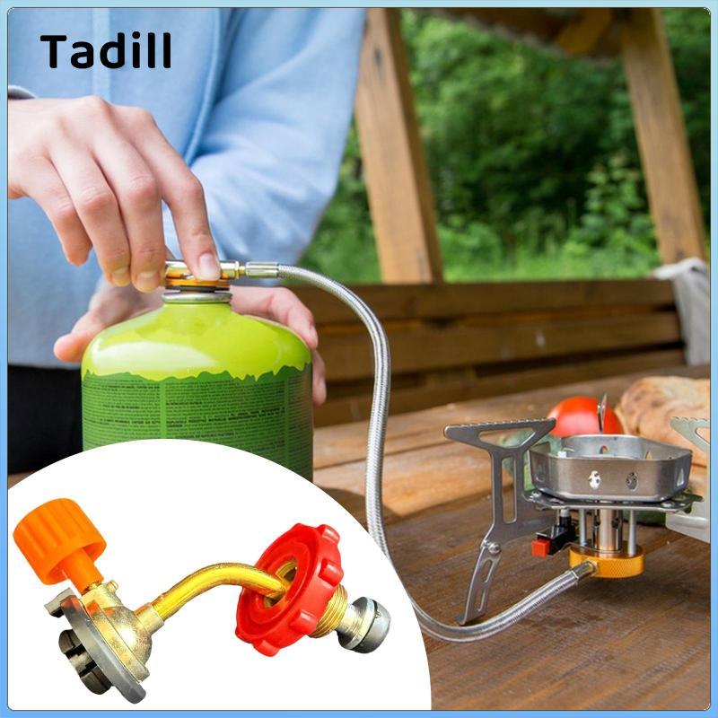 Tadill Nhỏ Gọn Nhẹ Bình Gas Nạp Lại Van Chuyển Đổi Xi Lanh Đa Năng Cho Thể Thao Ngoài Trời Cắm Trại Nấu Ăn
