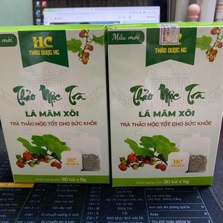 [Sale 50%]  Thảo Mộc Tea Trà Túi Lọc Lá Mâm Xôi Tốt Cho Sức Khỏe IVF IUI Hộp 30 Túi 5g Thơm Ngon Tiện Lợi Happykids