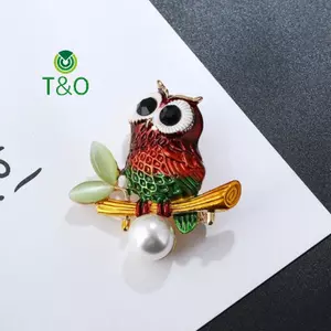 Trâm Thời Trang Hoạt Hình Cú Ngọc Trai Tinh Tế - Đa Năng Phù Hợp Làm Quà Tặng