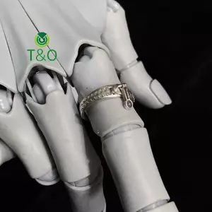 Anime JoJos Bizarre Adventure Stand-in Dây Kéo Nhẫn Mở Dành Cho Nữ Người Yêu Trang Sức Cổ Điển [Mới]