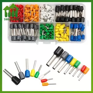 SWEET 400 Chiếc Hình Ống Thiết Bị Đầu Cuối Dây Kết Nối Điện Cách Nhiệt Terminator n